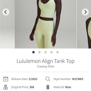 Lululemon Align Tank Top